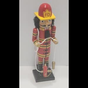 Firefighter Nutcracker - Unique and Charming!